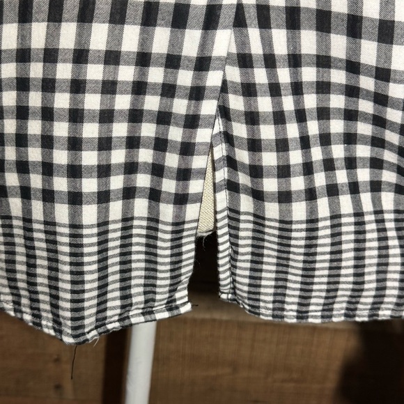 Madewell Double-Faced Hayden Popover Top in Breeney Plaid size Small - Picture 7 of 12